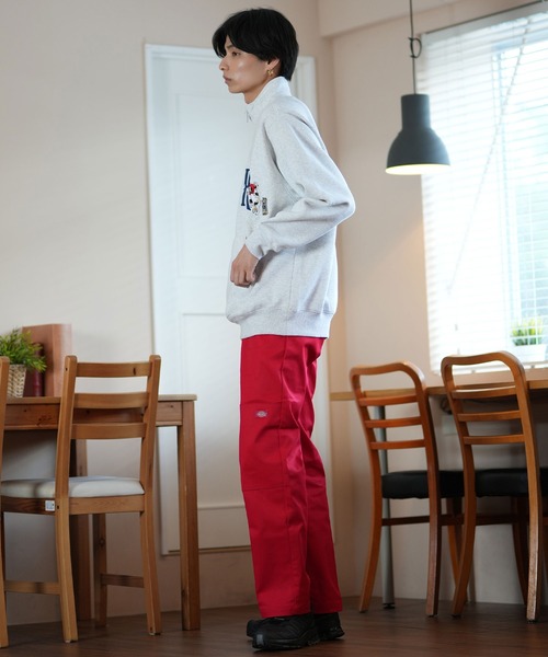 【セール】【ムラサキスポーツ限定】FORGET NEVER/フォーゲットネバー ハーフジップトレーナー ビックシルエット 244OO1TR090FN（スウェット）｜FORGET NEVER（フォーゲットネバー）