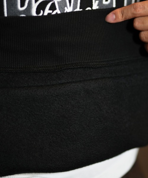 【セール】【ムラサキスポーツ限定】FORGET NEVER/フォーゲットネバー ハーフジップトレーナー ビックシルエット 244OO1TR090FN（スウェット）｜FORGET NEVER（フォーゲットネバー）