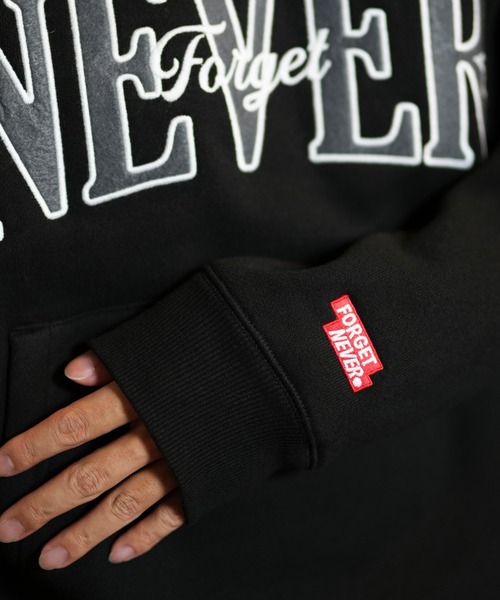 【セール】【ムラサキスポーツ限定】FORGET NEVER/フォーゲットネバー ハーフジップトレーナー ビックシルエット 244OO1TR090FN（スウェット）｜FORGET NEVER（フォーゲットネバー）