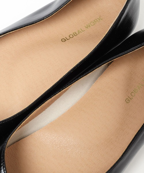 GLOBAL WORK（グローバルワーク）の「らくっション撥水フィットパンプス/135895（パンプス・レディース・ガンメタ/アイボリー系7/シルバー/ブラック/ブラック系9/ゴールド系/ブラック系/シルバー系3/ベージュ/ブラウン/ダークブラウン/ゼブラ/レオパード・LARGE/SMALL/X-LARGE/MEDIUM）」の20枚目の写真