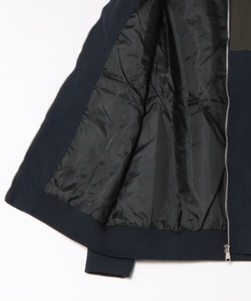 aimoha(アイモハ)の「【aimoha neo】 Retro Color Block Jacket(ブルゾン・メンズ・ブラック/ネイビー・MEDIUM/XX-LARGE/LARGE/X-LARGE/XXX-LARGE/XXXX-LARGE)」の4枚目の写真