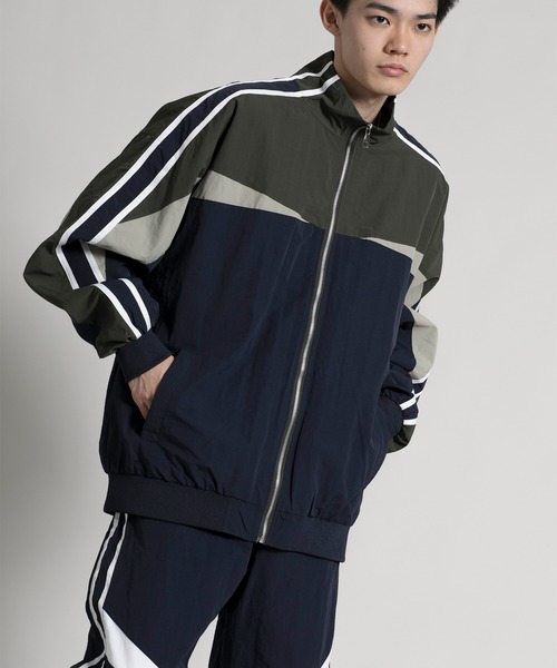 aimoha(アイモハ)の「【aimoha neo】 Retro Color Block Jacket(ブルゾン・メンズ・ブラック/ネイビー・MEDIUM/XX-LARGE/LARGE/X-LARGE/XXX-LARGE/XXXX-LARGE)」の19枚目の写真