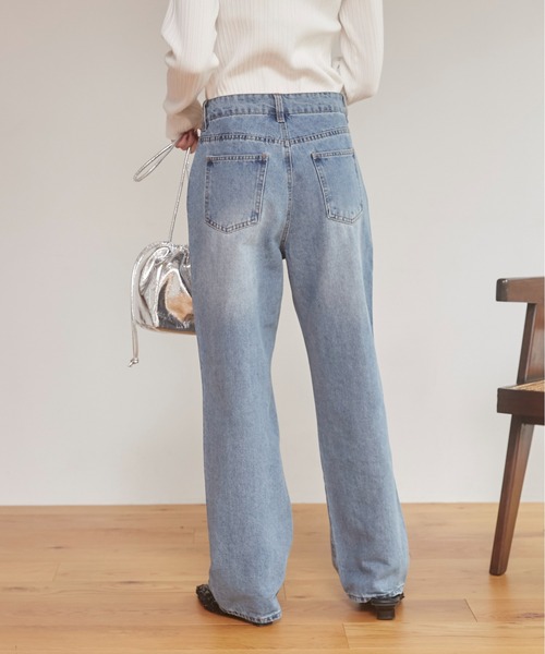 SPORTMAX ANGRI ローライズオーバーサイズ デニム パンツ ローライズデニム SPORTMAX(スポーツマックス) デニム・ジーパン