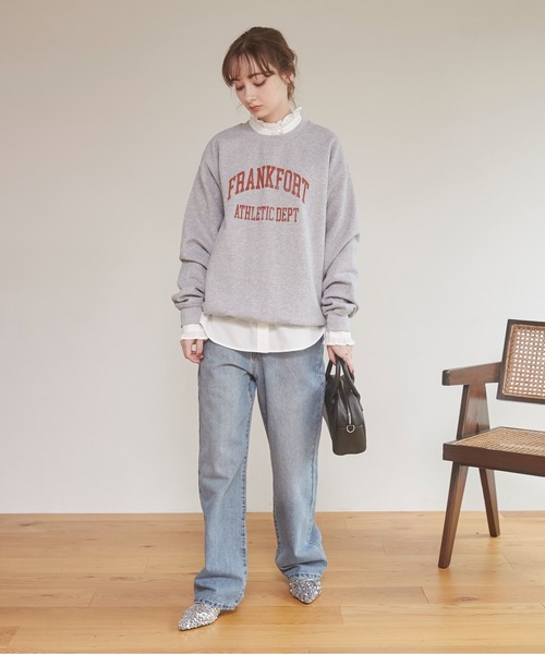 ANGIE（アンジー）の「ローライズデニムパンツ（デニムパンツ・レディース・ブラック/グレー/ブルー・MEDIUM）」の11枚目の写真