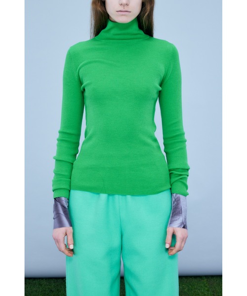 エンフォルド ENFOLD CASH TOUCH ニットプルオーバー バイカラー ENFOLD（ニット/セーター）のフリマアイテム一覧