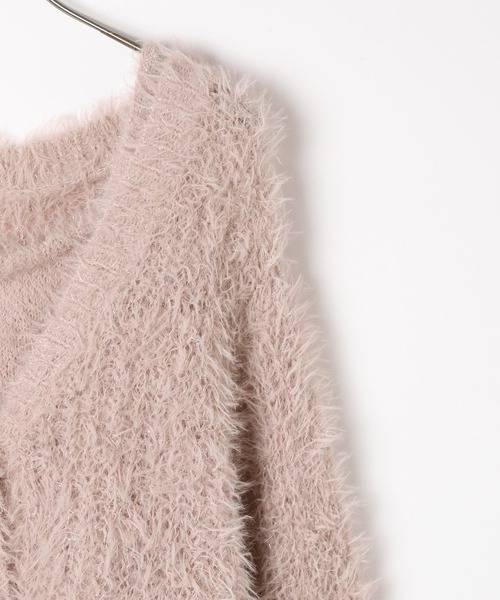 Heather（ヘザー）の「リボンモチーフカーディガン/キャミ2P  151117（アンサンブル・レディース・ピンク/ブルー/アイボリー・FREE）」の16枚目の写真