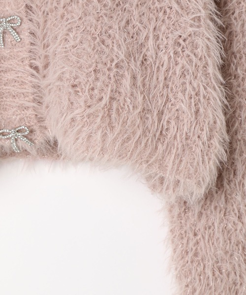 Heather（ヘザー）の「リボンモチーフカーディガン/キャミ2P  151117（アンサンブル・レディース・ピンク/ブルー/アイボリー・FREE）」の18枚目の写真