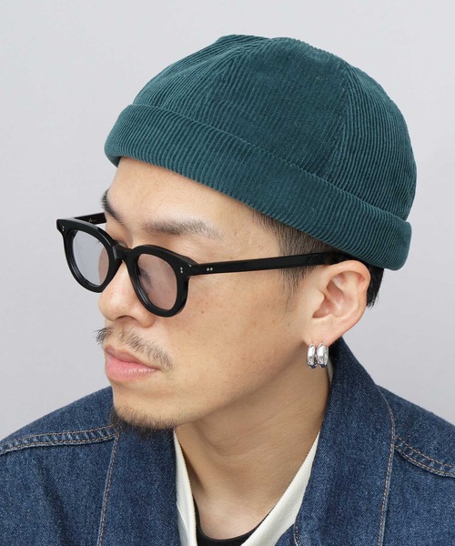 セール】コーデュロイ ロールキャップ（フィッシャーマン