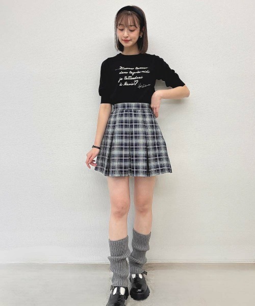 F i.n.t（フィント）の「レースアップニットレッグカバー/fint（レッグウォーマー・レディース・グレー/アイボリー・FREE）」の19枚目の写真