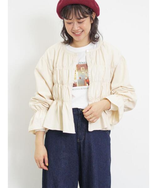 Samansa Mos2（サマンサ モスモス）の「デニム/ツイルシャーリング