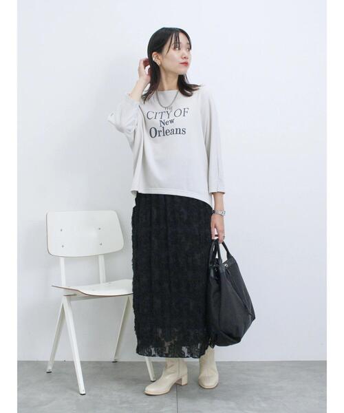 Samansa Mos2 blue（サマンサモスモスブルー）の「ナイロン巾着トートバッグ（ハンドバッグ・レディース・ブラック/グレー/ベージュ・F）」の19枚目の写真