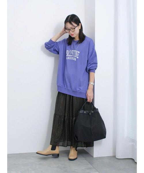 Samansa Mos2 blue（サマンサモスモスブルー）の「ナイロン巾着トートバッグ（ハンドバッグ・レディース・ブラック/グレー/ベージュ・F）」の22枚目の写真