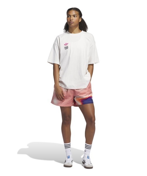 adidas HYKE Tシャツ プルオーバー 刺繍 ロゴ 黒 別注 人気 S