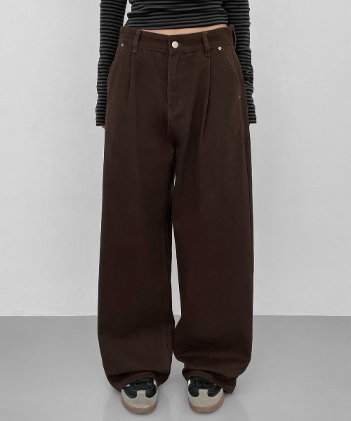 MADE] トランスワンタックワイドコットンパンツ（その他パンツ