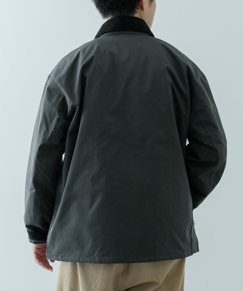 ITEMS URBANRESEARCH(アイテムズ アーバンリサーチ)の「『XLサイズあり』チェックライニング ハンティングジャケット(ミリタリージャケット・メンズ・チャコールグレー/カーキ/ブラック・X-LARGE/MEDIUM/LARGE)」の7枚目の写真