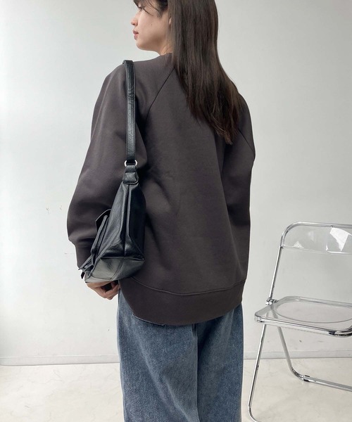 セール】◇アソートデザイン チェーン刺繍 アーチロゴスウェットプル