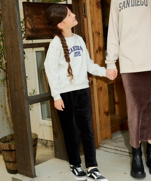 Ocean Pacific(オーシャンパシフィック)の「【OP/オーピー】キッズカットコーデュロイパンツ 通学 テーパードシルエット(その他パンツ・キッズ・アイボリー/ブラック/ブラウン/ライトグレー・130/140/150/160/120)」の9枚目の写真