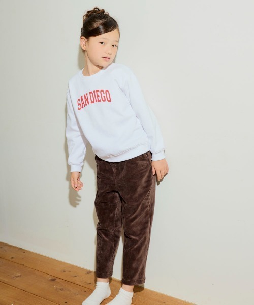 Ocean Pacific(オーシャンパシフィック)の「【OP/オーピー】キッズカットコーデュロイパンツ 通学 テーパードシルエット(その他パンツ・キッズ・アイボリー/ブラック/ブラウン/ライトグレー・130/140/150/160/120)」の16枚目の写真