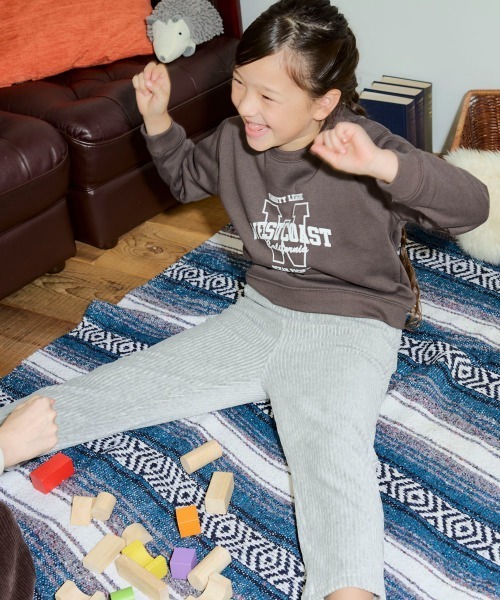 Ocean Pacific(オーシャンパシフィック)の「【OP/オーピー】キッズカットコーデュロイパンツ 通学 テーパードシルエット(その他パンツ・キッズ・アイボリー/ブラック/ブラウン/ライトグレー・130/140/150/160/120)」の12枚目の写真