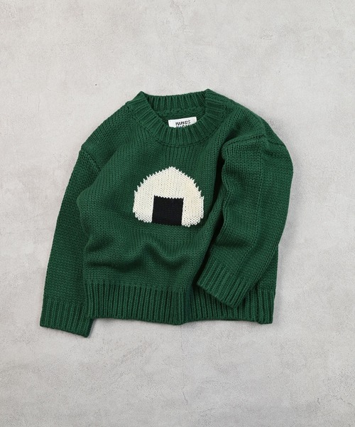 HOGAN RANCH WEAR（ホーガンランチウエア）の「【おうちで洗える】クルーネックセーター（ニット/セーター・キッズ・イエロー/グリーン/オフホワイト/ライトブルー・XS/LL/L/M/S）」の9枚目の写真