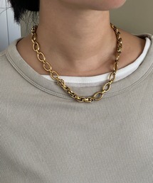 whoseA | 【金属アレルギー対応】AnywhereCombineNecklace/エニィウェア コンバインステンレスネックレス(ネックレス)