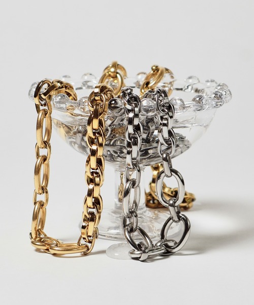 whoseA(フーシー)の「【金属アレルギー対応】AnywhereCombineNecklace/エニィウェア コンバインステンレスネックレス(ネックレス・レディース・シルバー/ゴールド・FREE)」の6枚目の写真