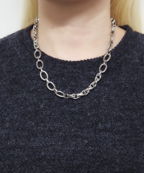 whoseA(フーシー)の「【金属アレルギー対応】AnywhereCombineNecklace/エニィウェア コンバインステンレスネックレス(ネックレス・レディース・シルバー/ゴールド・FREE)」の15枚目の写真