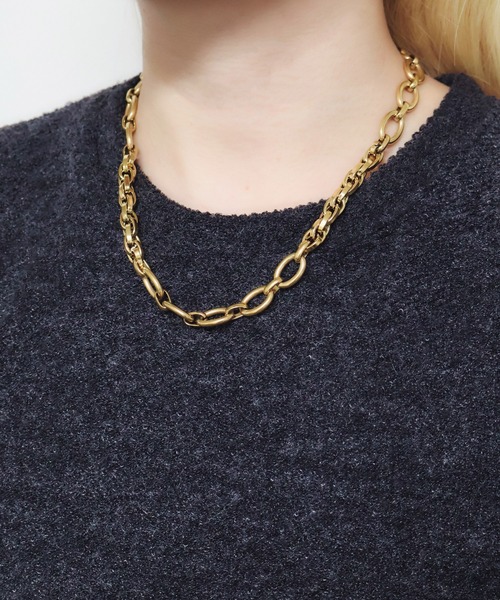 whoseA(フーシー)の「【金属アレルギー対応】AnywhereCombineNecklace/エニィウェア コンバインステンレスネックレス(ネックレス・レディース・シルバー/ゴールド・FREE)」の17枚目の写真