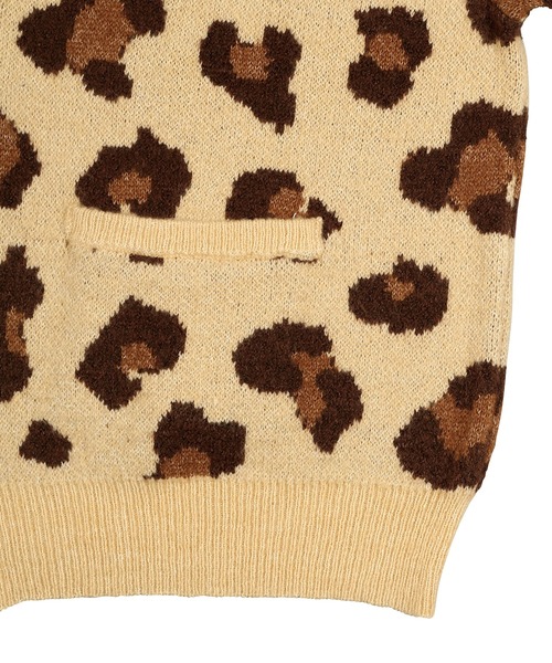 PUNYUS（プニュズ）の「もちもちレオパードカーディガン（カーディガン/ボレロ・レディース・ブラウン・2/3/4）」の16枚目の写真