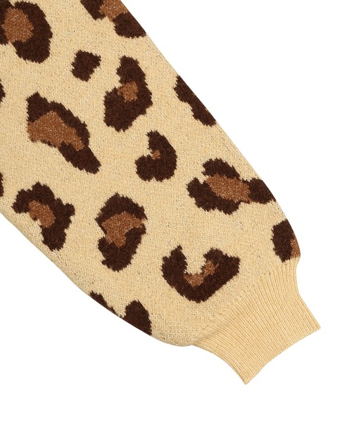 PUNYUS（プニュズ）の「もちもちレオパードカーディガン（カーディガン/ボレロ・レディース・ブラウン・2/3/4）」の17枚目の写真