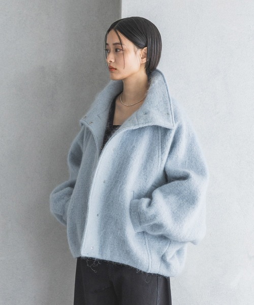 【セール】モヘヤシャギーブルゾン（ブルゾン）｜apart by lowrys（アパートバイローリーズ）