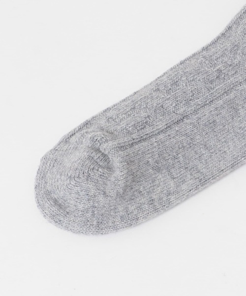 URBAN RESEARCH Sonny Label（アーバンリサーチサニーレーベル）の「H FOOTWEAR　ケーブルソックス（ソックス/靴下・レディース・グリーン/ライトグレー/マスタード/ベージュ・FREE）」の14枚目の写真
