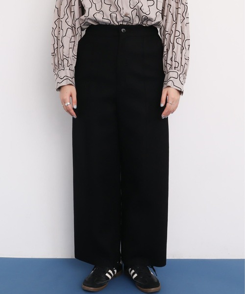 I am I in fact...（アイアムアイインファクト）の「MELTON maru pocket パンツ（その他パンツ・レディース・ブラック/その他・FREE）」の18枚目の写真