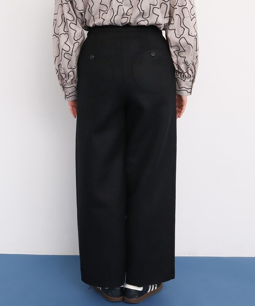 I am I in fact...（アイアムアイインファクト）の「MELTON maru pocket パンツ（その他パンツ・レディース・ブラック/その他・FREE）」の20枚目の写真