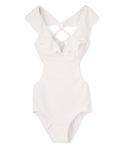 フリルワンピース水着 9M 【San-ai Resort（サンアイリゾート