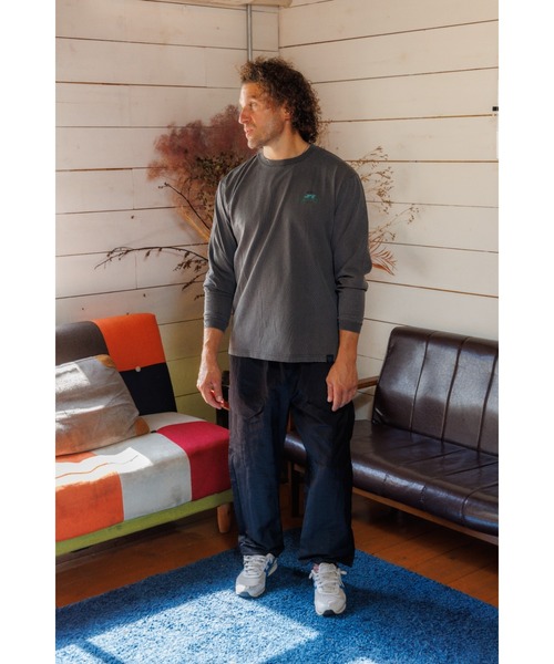 RIVER SIDE CULTURE(リバーサイドカルチャー)の「RIVER SIDE CULTURE/RSCコミック風ロンT (M4)(Tシャツ/カットソー・メンズ・カーキ/チャコールグレー・MEDIUM/LARGE/X-LARGE)」の8枚目の写真