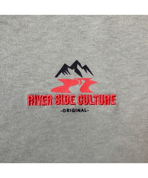 RIVER SIDE CULTURE(リバーサイドカルチャー)の「RIVER SIDE CULTURE/RSCコミック風ロンT (M4)(Tシャツ/カットソー・メンズ・カーキ/チャコールグレー・MEDIUM/LARGE/X-LARGE)」の6枚目の写真