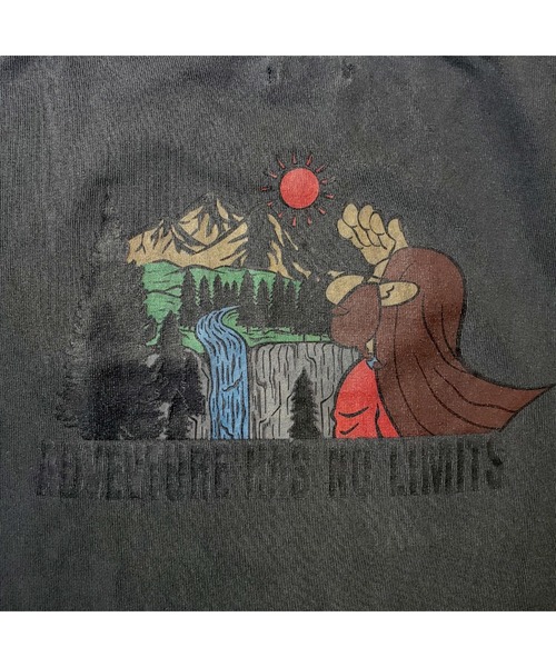 RIVER SIDE CULTURE(リバーサイドカルチャー)の「RIVER SIDE CULTURE/RSCコミック風ロンT (M4)(Tシャツ/カットソー・メンズ・カーキ/チャコールグレー・MEDIUM/LARGE/X-LARGE)」の7枚目の写真
