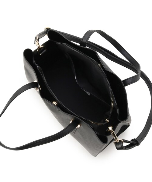 OPAQUE.CLIP（オペークドットクリップ）の「【2WAY】フロントバースクエアデザインミドルバッグ（ハンドバッグ・レディース・ブラック/アイボリー/ベージュ・00）」の21枚目の写真