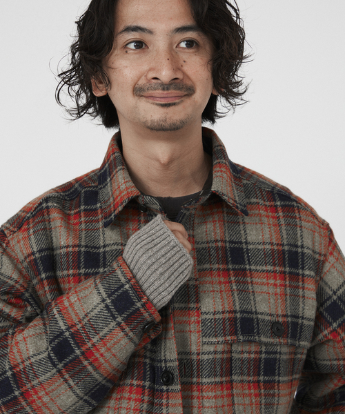 JOURNAL STANDARD relume（ジャーナルスタンダード　レリューム）の「HAMILTON WOOL ハンドウォーマー（手袋・メンズ・ブラック/ライトブルー/グレー・FREE）」の6枚目の写真