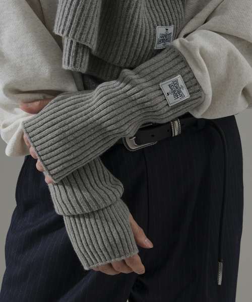 JOURNAL STANDARD relume（ジャーナルスタンダード　レリューム）の「HAMILTON WOOL ハンドウォーマー（手袋・メンズ・ブラック/ライトブルー/グレー・FREE）」の10枚目の写真