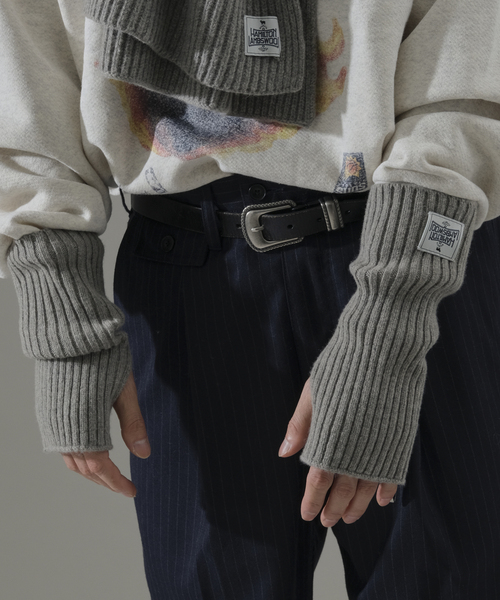 JOURNAL STANDARD relume（ジャーナルスタンダード　レリューム）の「HAMILTON WOOL ハンドウォーマー（手袋・メンズ・ブラック/ライトブルー/グレー・FREE）」の11枚目の写真