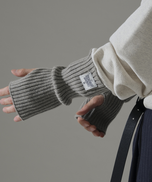 JOURNAL STANDARD relume（ジャーナルスタンダード　レリューム）の「HAMILTON WOOL ハンドウォーマー（手袋・メンズ・ブラック/ライトブルー/グレー・FREE）」の12枚目の写真