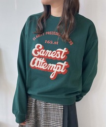 AS KNOW AS plus | ◇シンプルアソートデザインスウェットプルオーバー（クルマ・サガラロゴ刺繍）(スウェット)