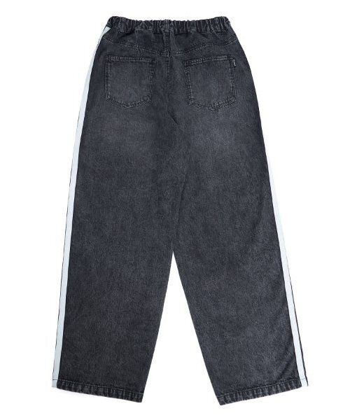 GLAZOS(グラソス)の「【大人向けサイズあり】デニム・配色ラインパンツ(デニムパンツ・キッズ・ブルー/ライトブルー/ブラック・S/M/L/LL)」の18枚目の写真
