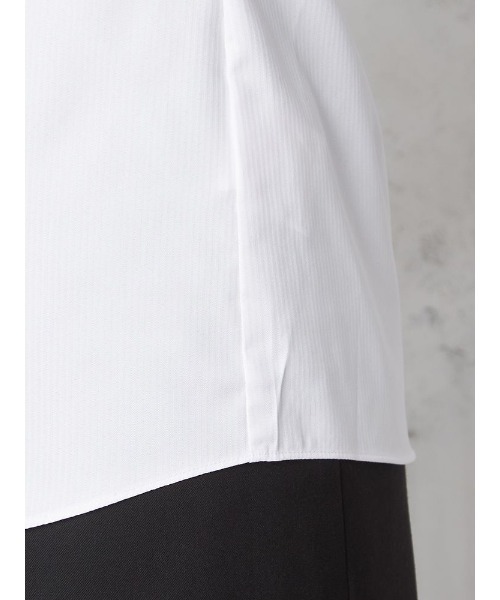 HARUYAMA(ハルヤマ)の「【ViVi】4WAY フリル&リボン ブラウス 洗える 形態安定 透け防止 フレッシャーズ 就活 卒業式 入学式 セレモニー オフィス シャツ(シャツ/ブラウス・レディース・ホワイト/ライトピンク/サックスブルー・9号/13号/5号/7号/11号/17号/15号)」の15枚目の写真