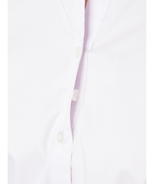 HARUYAMA(ハルヤマ)の「【ViVi】4WAY フリル&リボン ブラウス 洗える 形態安定 透け防止 フレッシャーズ 就活 卒業式 入学式 セレモニー オフィス シャツ(シャツ/ブラウス・レディース・ホワイト/ライトピンク/サックスブルー・9号/13号/5号/7号/11号/17号/15号)」の16枚目の写真