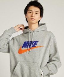 NIKE（ナイキ）の「《セットアップ対応商品》ナイキ クラブ フリース メンズ プルオーバー パーカー / Nike Club Fleece Men's Pullover Hoodie FN3105-063 Dark Grey Heather（パーカー）」