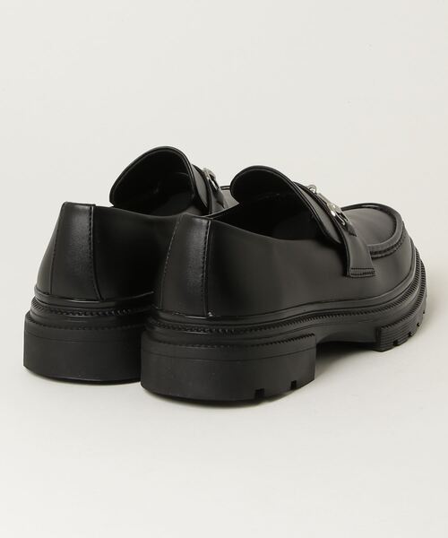 Dedes（デデス）の「+4.5cm ハイソールローファー コインローファー ビットローファー（ローファー・メンズ・ブラック系2/ブラック系1・40/41/42/43/44）」の6枚目の写真