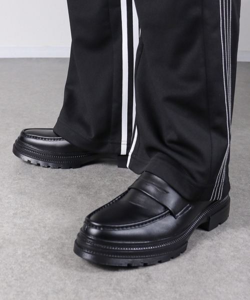 Dedes（デデス）の「+4.5cm ハイソールローファー コインローファー ビットローファー（ローファー・メンズ・ブラック系2/ブラック系1・40/41/42/43/44）」の10枚目の写真